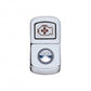 "Engine Fan" Rocker Switch Cover - Clear Diamond