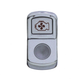 Engine Fan Rocker Switch Cover - Indented Cab Interior