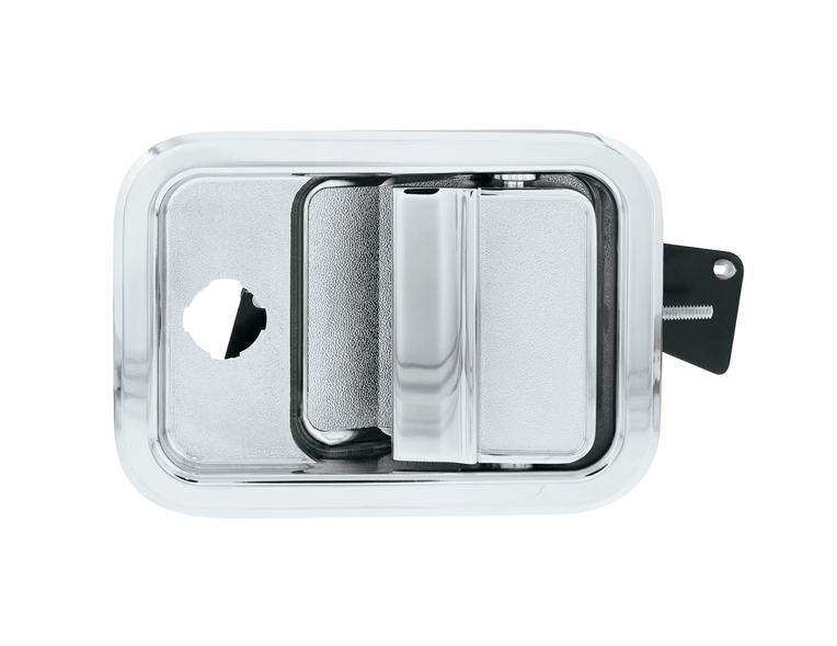 EXTERIOR DOOR HANDLE W/1" LOCK CUTOUT FOR FREIGHTLINER COLUMBIA (2003-2011) & CENTURY (2003-2010) - DRIVER