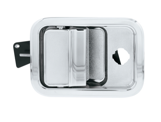 EXTERIOR DOOR HANDLE W/1" LOCK CUTOUT FOR FREIGHTLINER COLUMBIA (2003-2011) & CENTURY (2003-2010) - PASSENGER