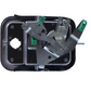 EXTERIOR DOOR HANDLE WITH 7/8" LOCK CUTOUT FOR 1996-2002 FREIGHTLINER COLUMBIA & CENTURY - DRIVER