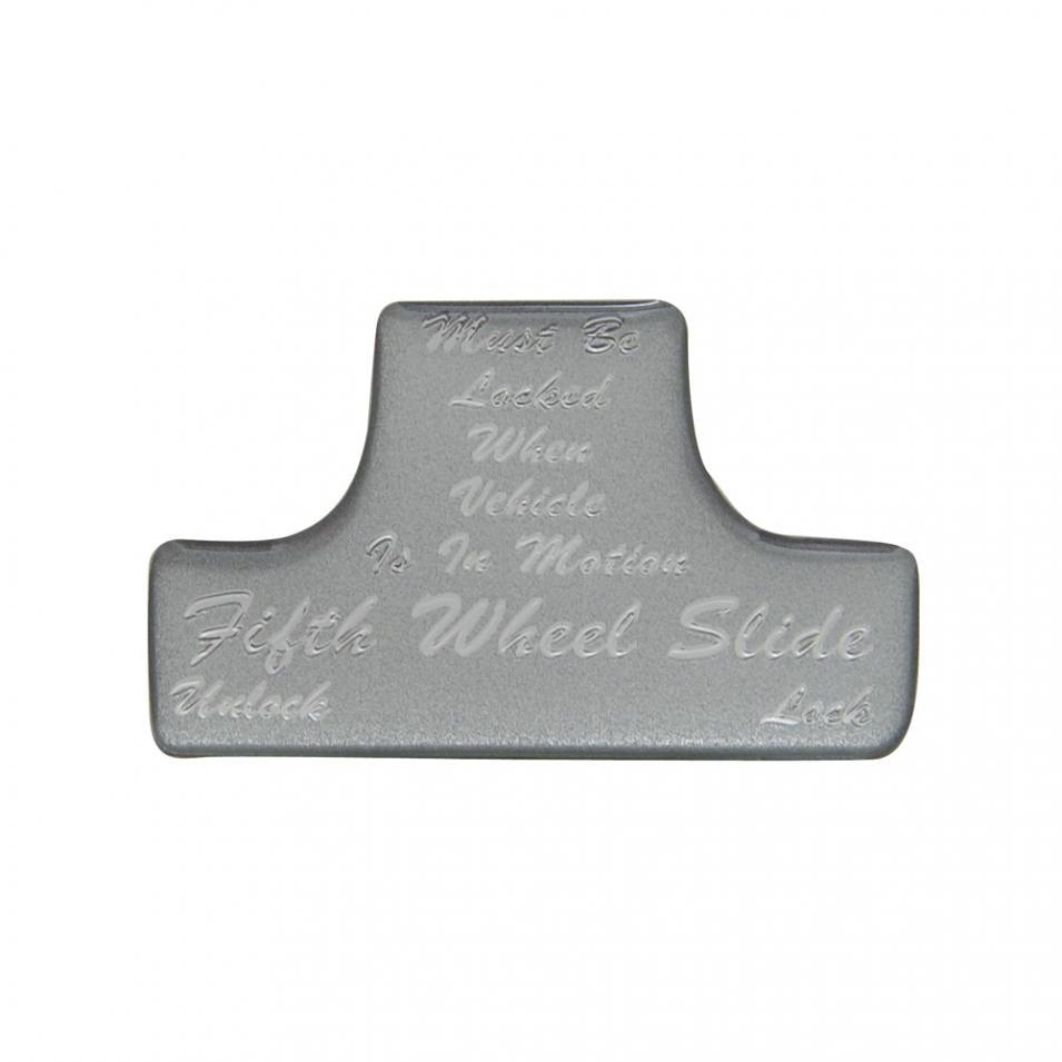 Fifth Wheel Switch Guard Sticker Only - Silver Cab Interior