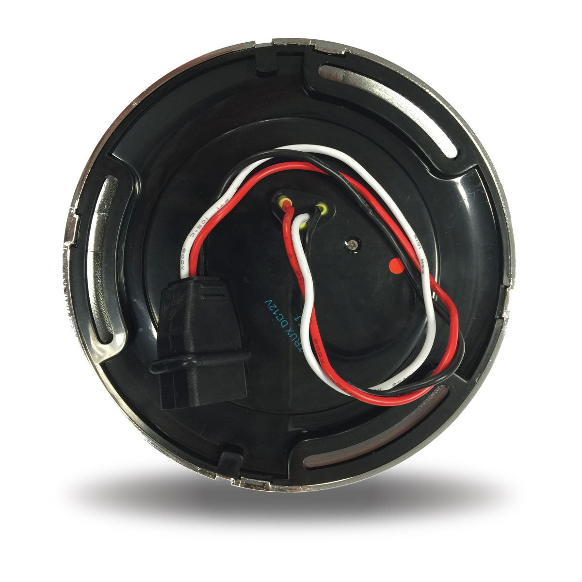 Flatline Flange Mount 4" Stop, Turn & Tail Red LED Light (49 Diodes)