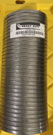 Flex Tubing Stainless Steel 5" x 12"