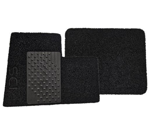 Floor Mat - Peterbilt 357/375/378/379 2005 & Newer - Black w/ SCI Logo