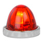Flush Mount Large Watermelon Glass Marker Light Kits. 2 Wire . Red/Red