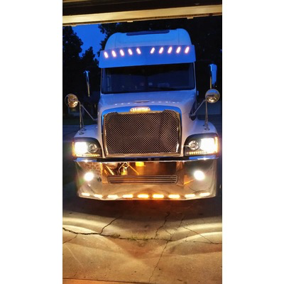 Fog Light Led. White Fits Freightliner - Work And Lights