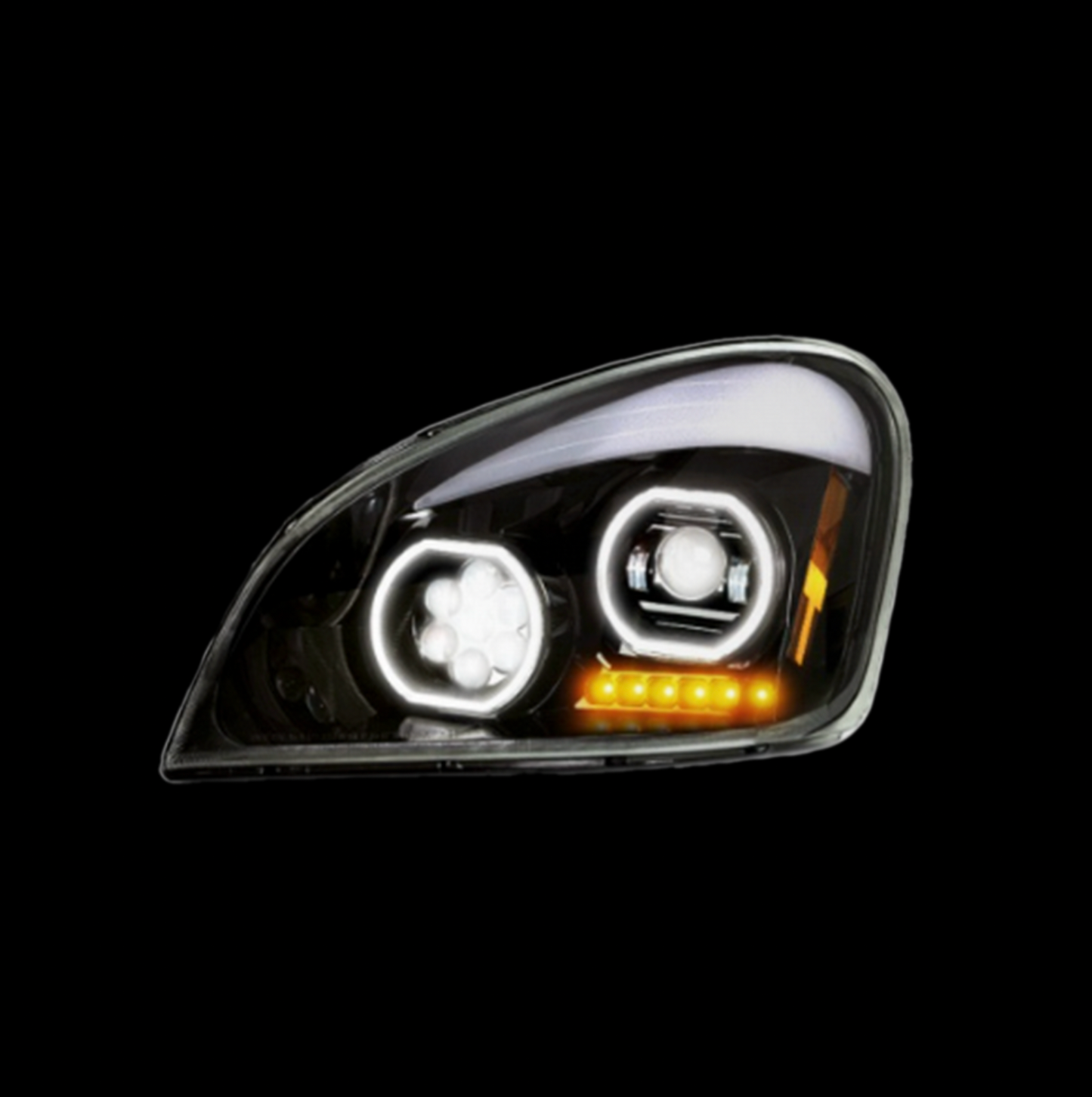 Freightliner Cascadia LED Blackout Headlight (2008-2018)