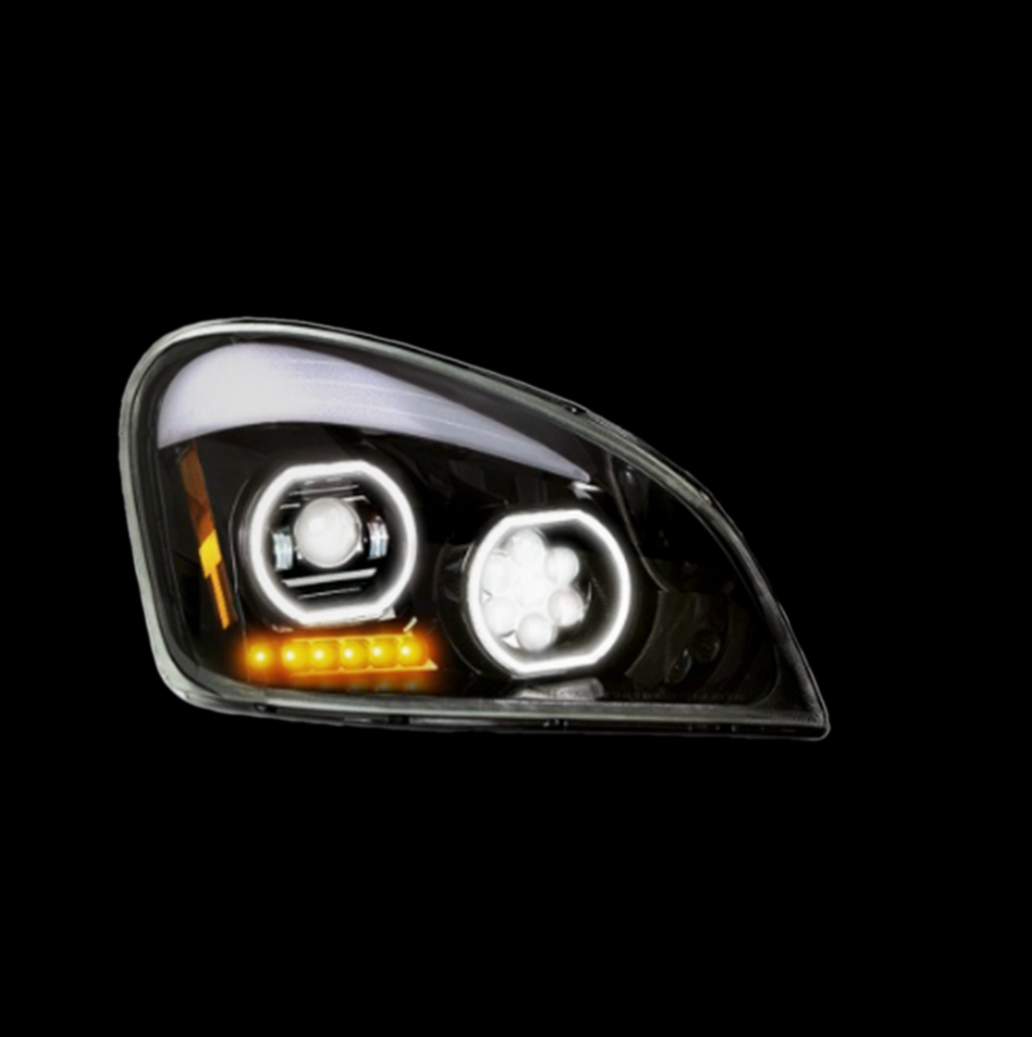 Freightliner Cascadia LED Blackout Headlight (2008-2018)
