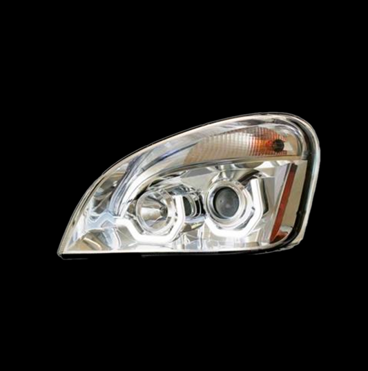 Freightliner Cascadia Projection Headlight  Clear Housing