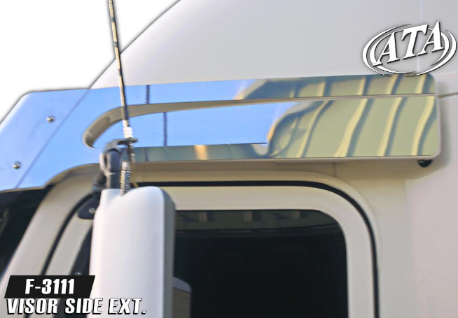Freightliner Century/Coronado Complete Visor Side Extension (3M) Pair