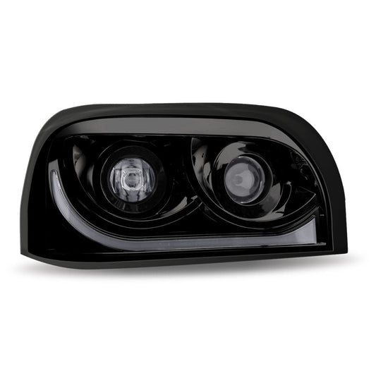 Freightliner Centuty LED Projector Headlight Assembly with LED Strip. (Passenger Side)