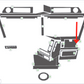 Freightliner Classic / Fld Glove Box Trim