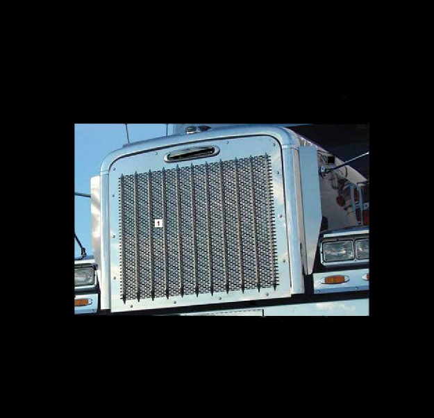 Freightliner Classic/ FLD Grill with Frelightliner Logo Punched