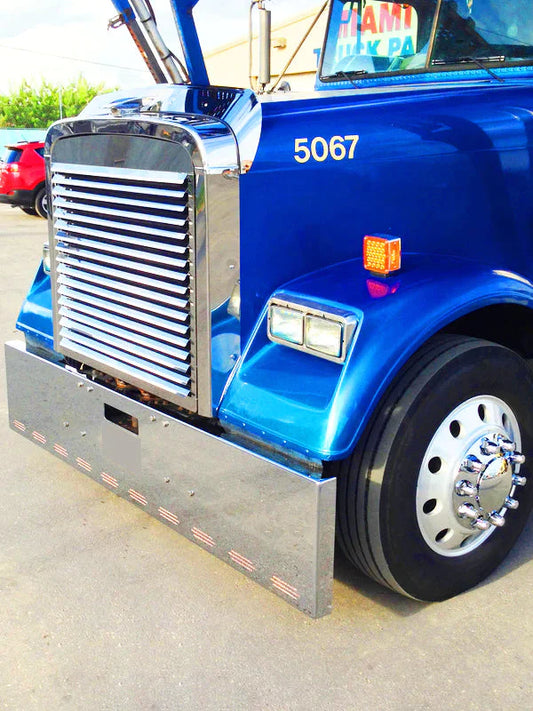 Freightliner Classic/FLD Louvered Stainless Steel Grille