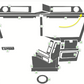 Freightliner Classic / FLD Passenger Side Lower Headliner Trim