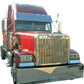 Freightliner Classic/XL/FLD 120 Hood Grill 17 Vertical Bars