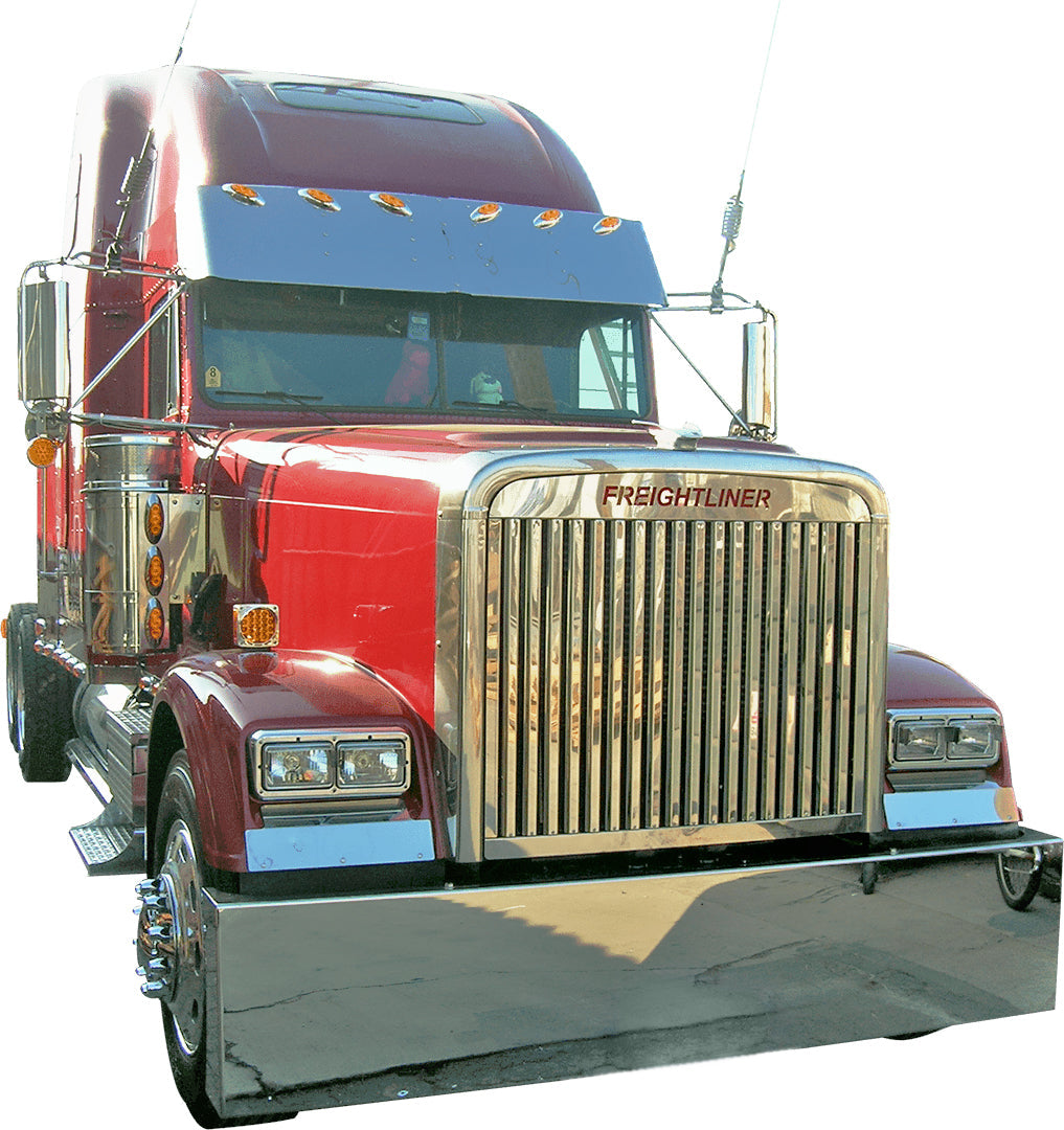 Freightliner Classic/XL/FLD 120 Hood Grill 17 Vertical Bars