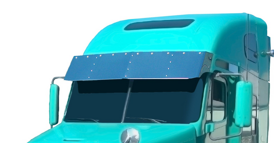 Freightliner Columbia/Century Condo 18" Drop Visor w/10-3/4" Light Holes