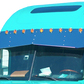 Freightliner Columbia/Century Condo 18"x16" Bowtie Visor w/10-2" Light Holes
