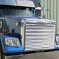 Freightliner Coronado Hood Grill w/ 18 Louvers (Square Headlights) - Grill Surround NOT included.