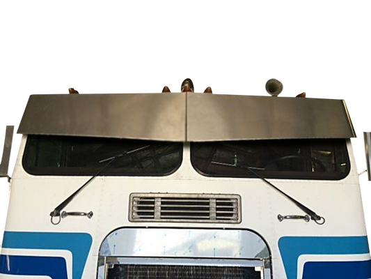 Freightliner FLA Cab Over 13"x15" Botelho Blind Mount  V-Style Visor