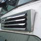 Freightliner FLA Cab Over Hood Vent Grill Insert w/4 Louvers