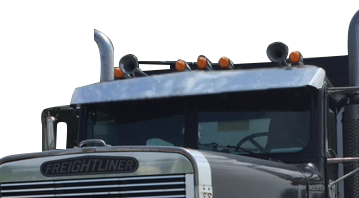 Freightliner FLC Day Cab 13"x15" V-Style Visor