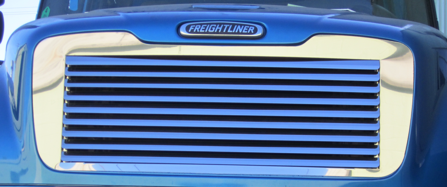 Freightliner M2 Business Class Hood Grill w/ 9 Louvers (38.25)