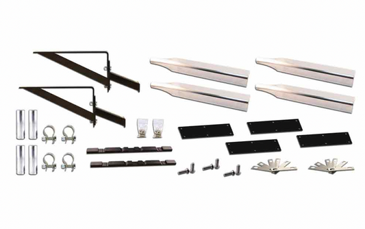 Full Fender Mounting Kit – Adjustable Fender Brackets – 14 Gauge (Standard)