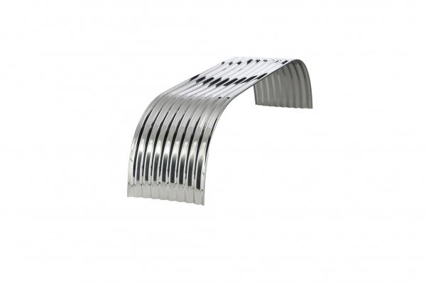 Full Fender Stainless Steel, Corrugated, Individual Fender 116”