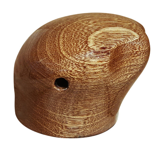 Gear Shift Cover - 9/10 (No Notch) - Light Mahogany Stained Wood