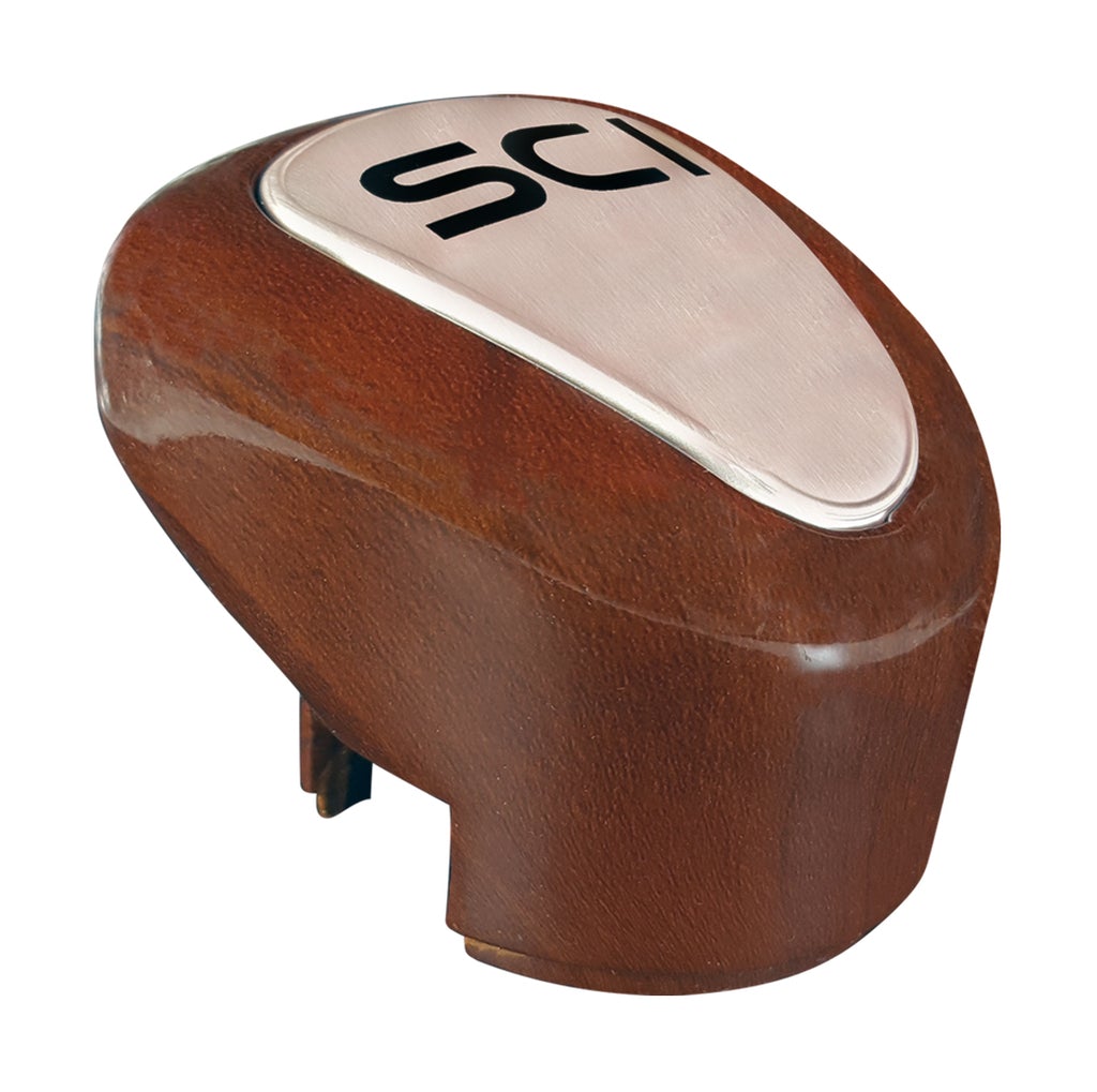 Gear Shift Knob Cover - OEM Style 13/18 - Classic Mahogany Color w/Grain