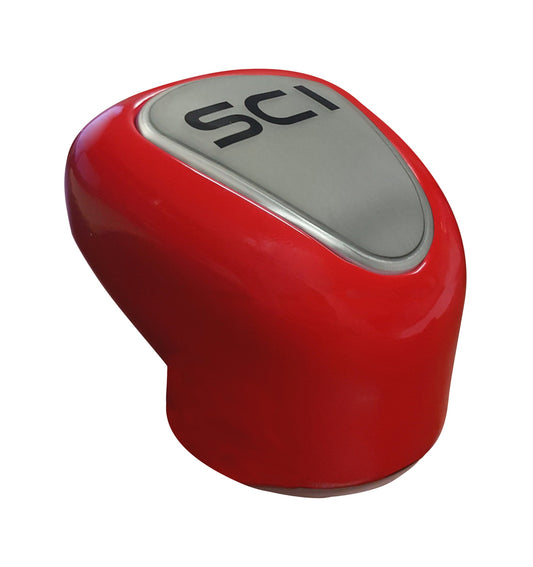 Gear Shift Knob Cover - OEM Style 9/10 (No Notch) - Viper Red