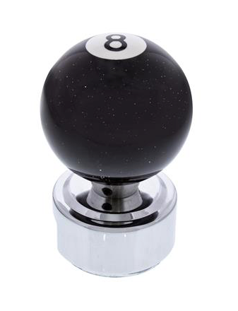 Glitter 8 Ball Gearshift Knob w/ 13/15/18 Speed Eaton Style Shifters