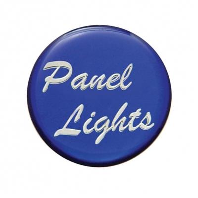 Glossy ''Panel Lights'' Sticker - Blue