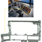 Gray Dash Panel ‘Skeleton’ (Located Right Hand Of Steering) Replaces fits Freightliner Century, Columbia