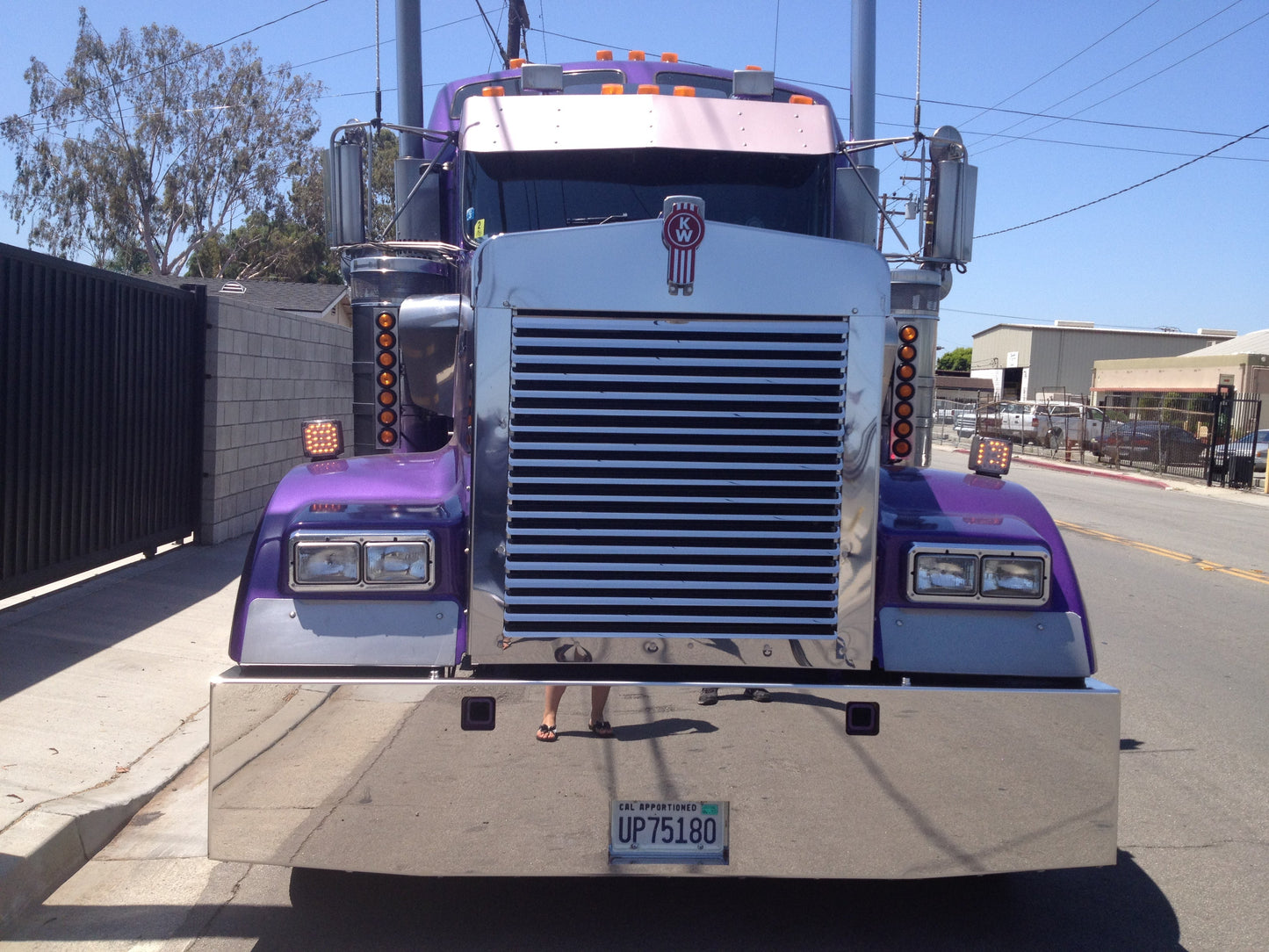 Grill Surround Kenworth W900L Long Hood