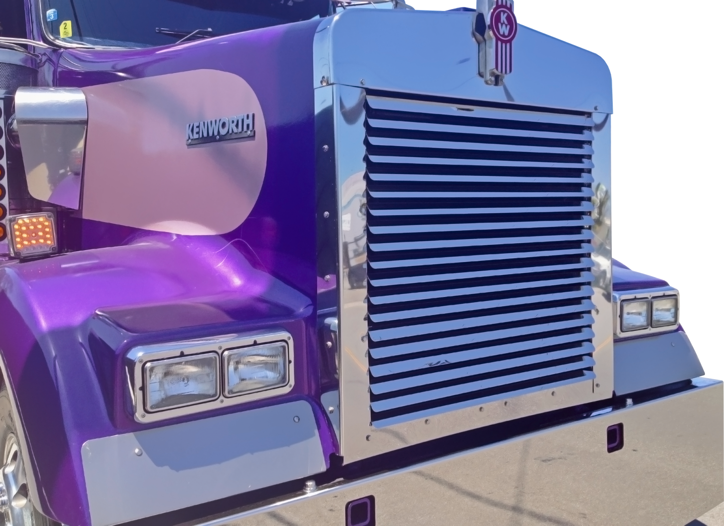 Grill Surround Kenworth W900L Long Hood