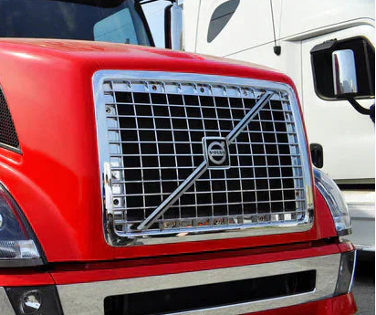 Grille All Chrome Volvo VNL 2013-2018 VNM 2018-04 - Bugscreen Included