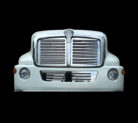 Grille fits Kenworth T2000 Louvered 3 Pieces ( not Grille Surround ) 2004 Older S.Steel 304