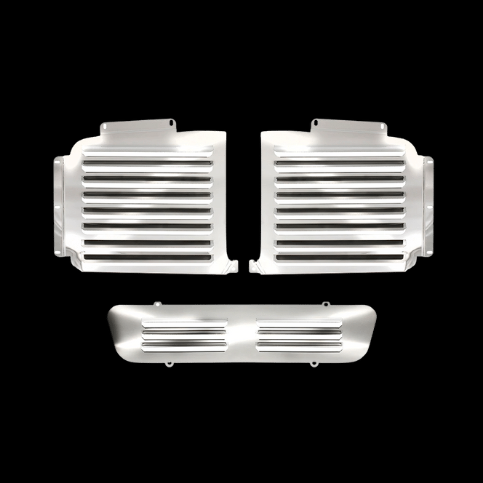 Grille fits Kenworth T2000 Louvered 3 Pieces ( not Grille Surround ) 2004 Older S.Steel 304