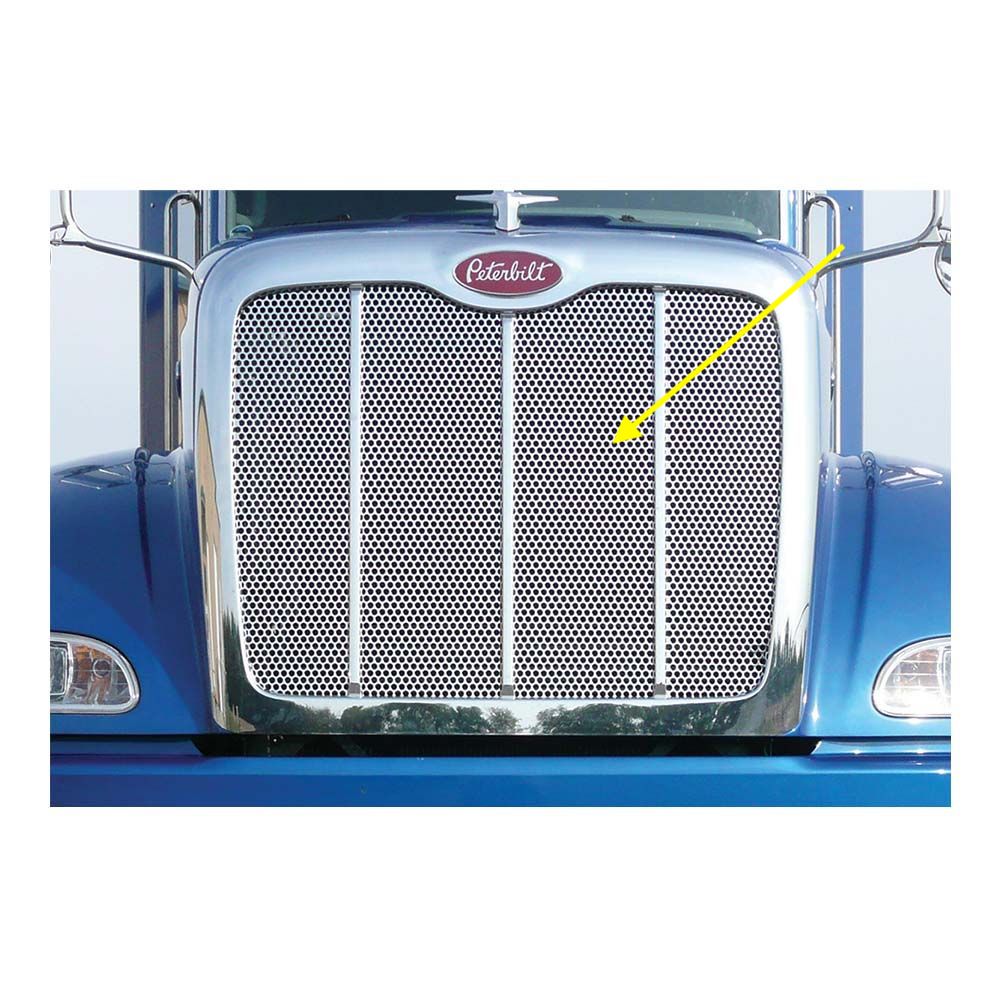 Grille fits Peterbilt 384, 386 Grille Insert ONLY