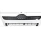 GRILLE FOR 2016-2020 HINO 155/195-WHITE