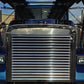 Grille Freightliner FLD120 / Classic XL - Louvered 430 Stainless Steel - Horizontal
