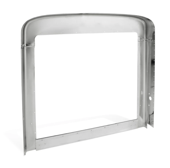 Grille Surround Chrome, Peterbilt 379 Long Extended Hood Grille Trim -  (NO SCREW)