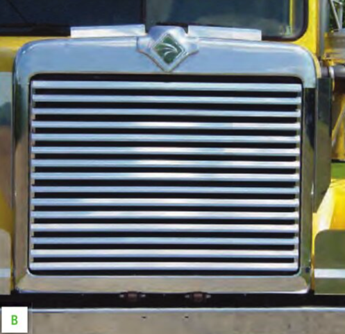 Grille w/15 Louver-Style Bars International 9300 - Grill Surround NOT included.