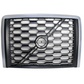 GRILLE WITH BUG SCREEN FOR 2018-2024 VOLVO VNL - SILVER