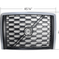 GRILLE WITH BUG SCREEN FOR 2018-2024 VOLVO VNL - SILVER