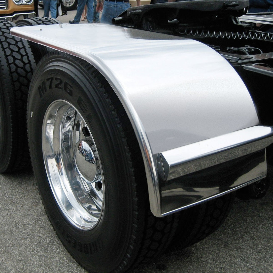Truck City Chrome & Parts Half Fenders 66’ Standard Rolled Edge